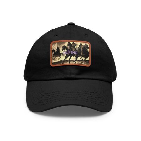DUPnc  Hat with Leather Patch (Rectangle)